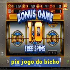 pix jogo do bicho