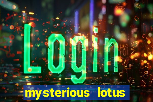 mysterious lotus casebook wei fansub