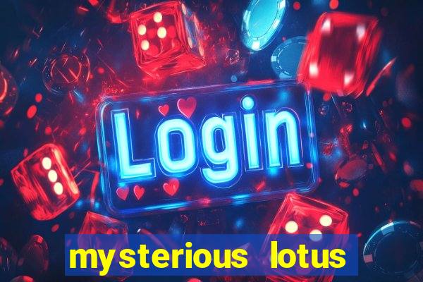 mysterious lotus casebook wei fansub
