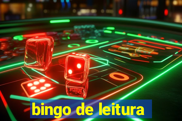 bingo de leitura