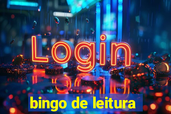 bingo de leitura
