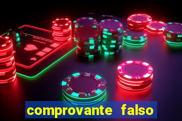 comprovante falso de 50 reais