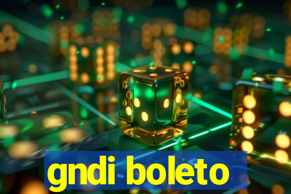 gndi boleto