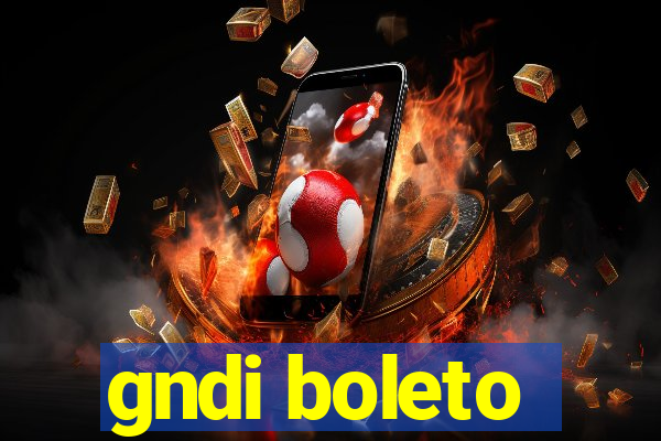 gndi boleto