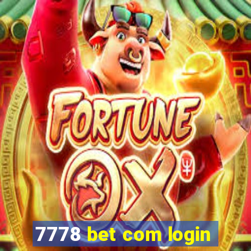 7778 bet com login