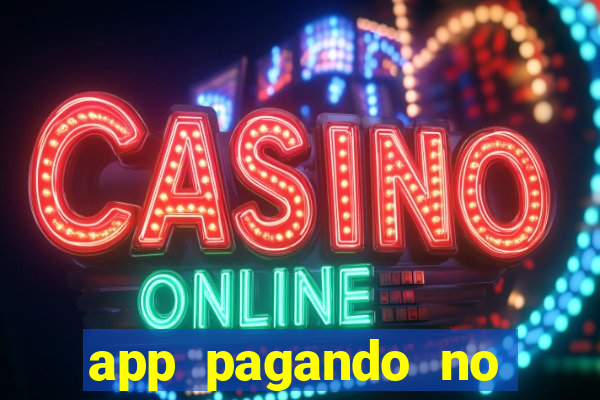 app pagando no cadastro via pix