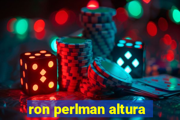 ron perlman altura