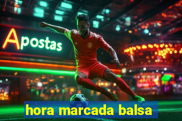 hora marcada balsa