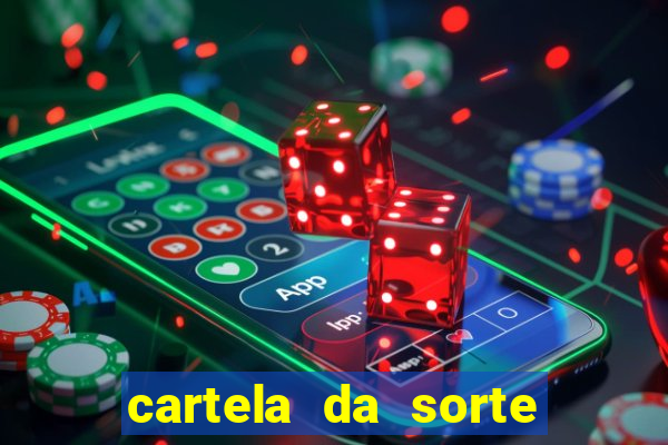 cartela da sorte time de futebol que mais saem