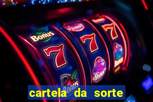 cartela da sorte time de futebol que mais saem