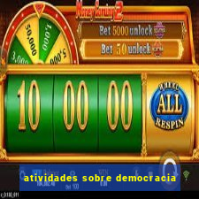 atividades sobre democracia