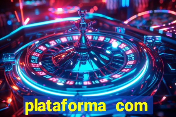 plataforma com chuva de dinheiro