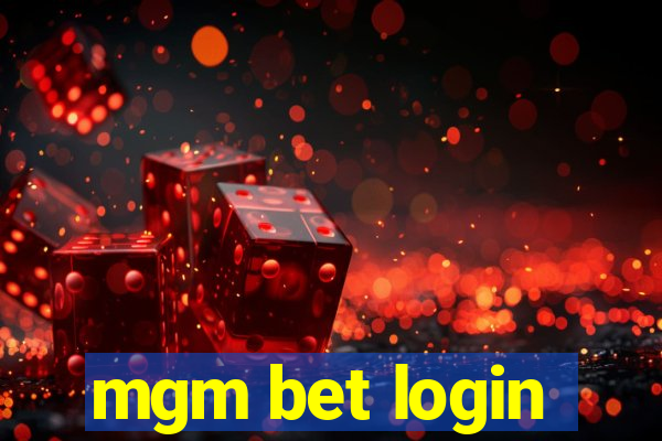 mgm bet login