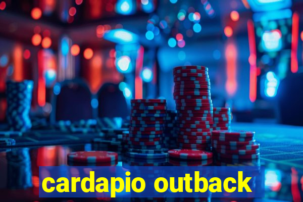 cardapio outback