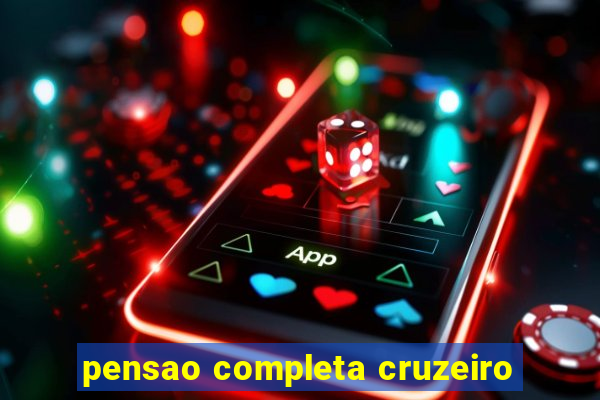 pensao completa cruzeiro