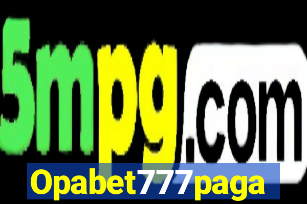Opabet777paga
