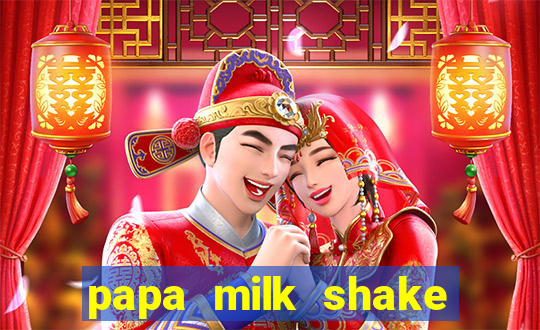 papa milk shake click jogos