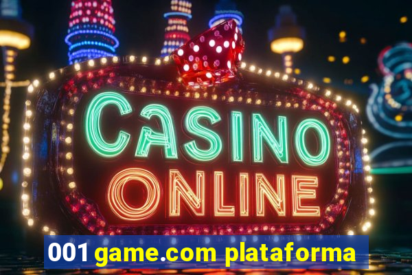 001 game.com plataforma