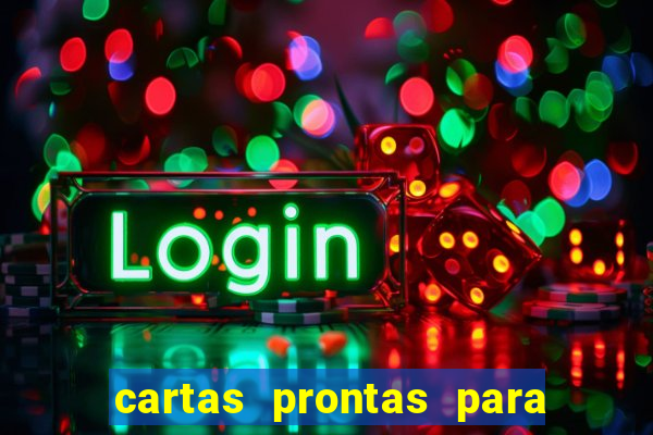 cartas prontas para retiro espiritual
