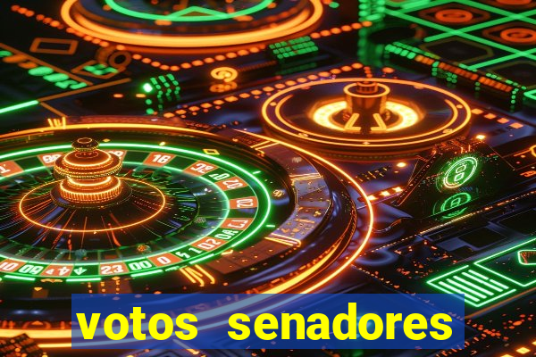 votos senadores impeachment moraes