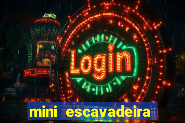 mini escavadeira aluguel rj
