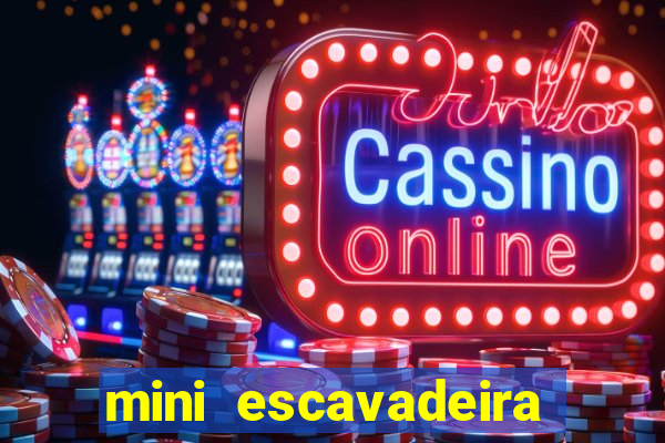 mini escavadeira aluguel rj