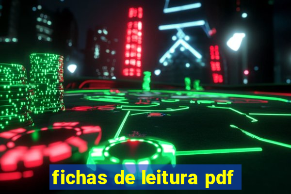 fichas de leitura pdf