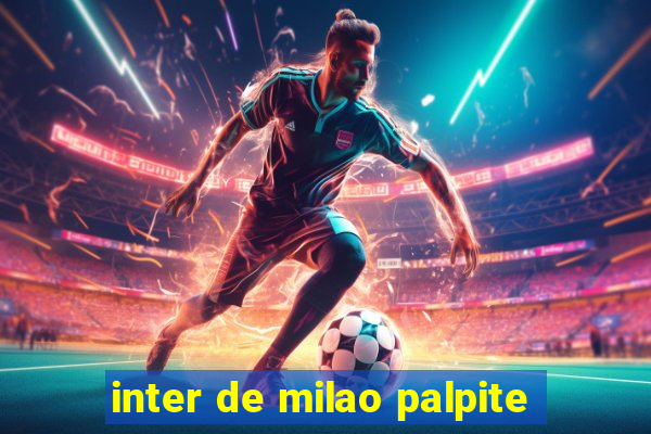 inter de milao palpite