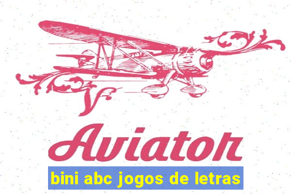 bini abc jogos de letras