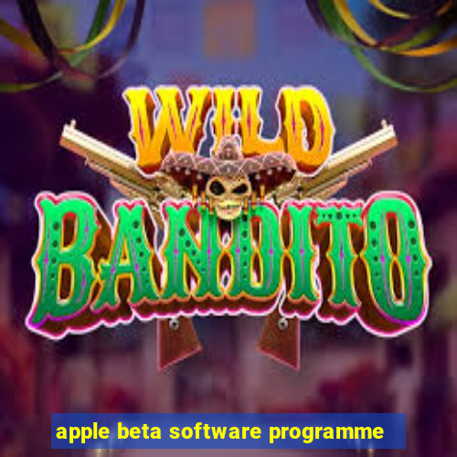 apple beta software programme