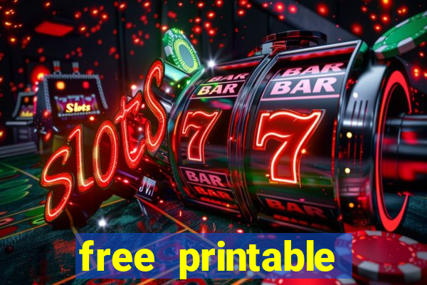 free printable christmas bingo cards