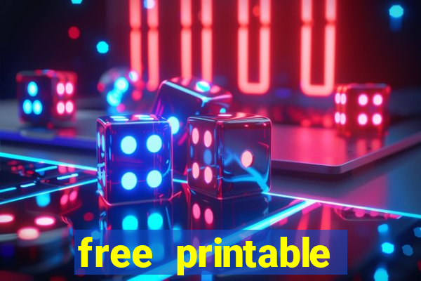 free printable christmas bingo cards
