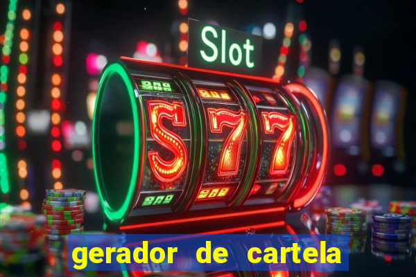gerador de cartela de bingo