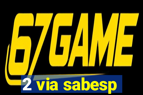 2 via sabesp