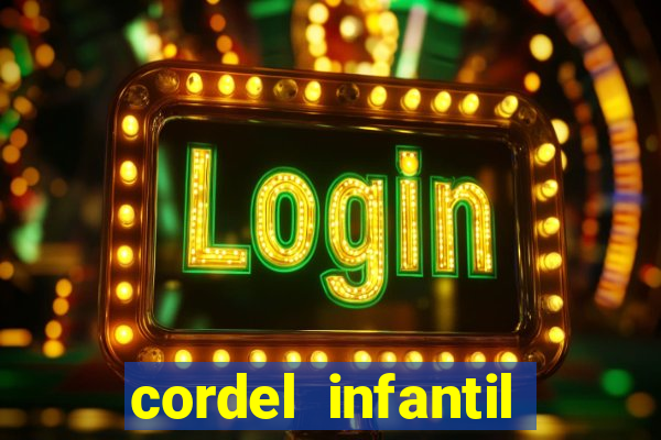 cordel infantil sobre futebol