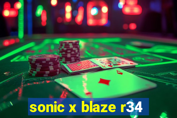 sonic x blaze r34