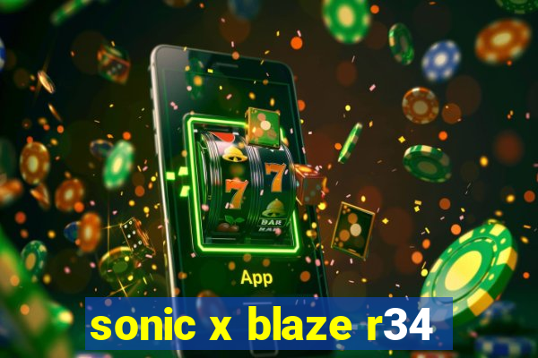 sonic x blaze r34
