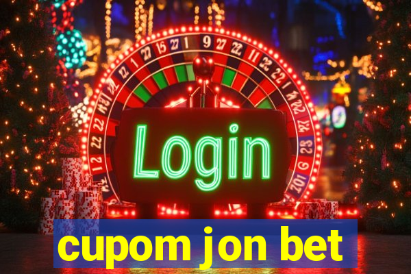 cupom jon bet