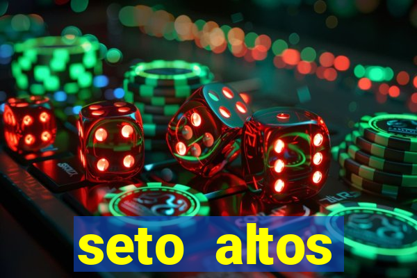 seto altos parametros para mim e para os outros