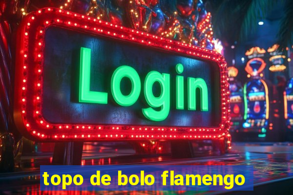 topo de bolo flamengo