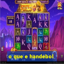 o que e handebol