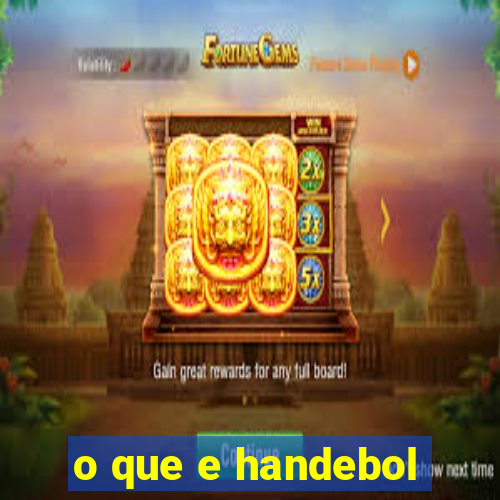 o que e handebol