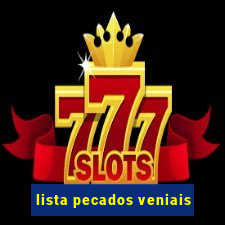 lista pecados veniais