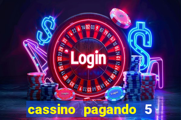 cassino pagando 5 reais no cadastro