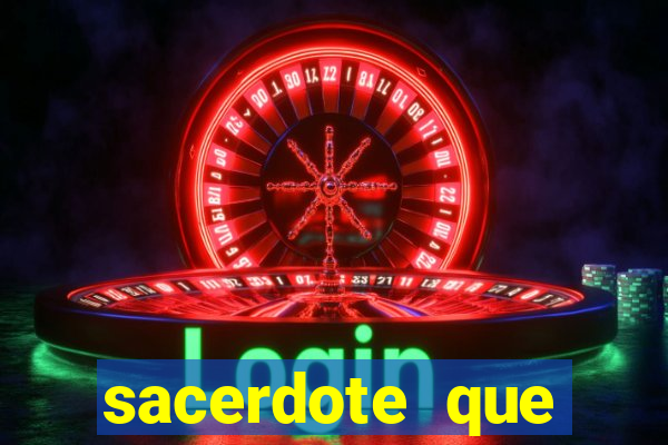 sacerdote que morreu no santo dos santos
