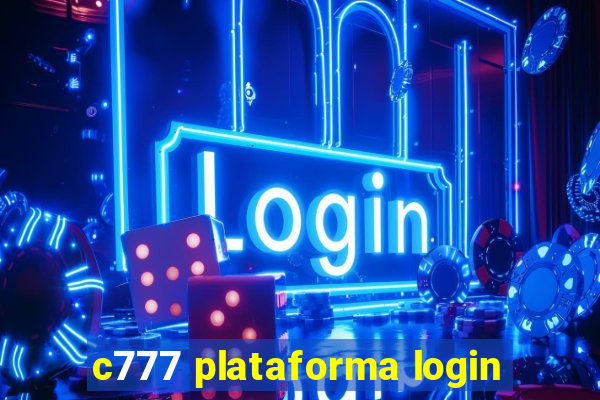 c777 plataforma login