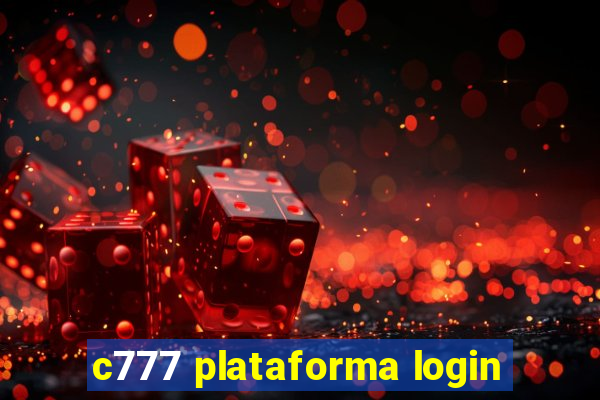 c777 plataforma login