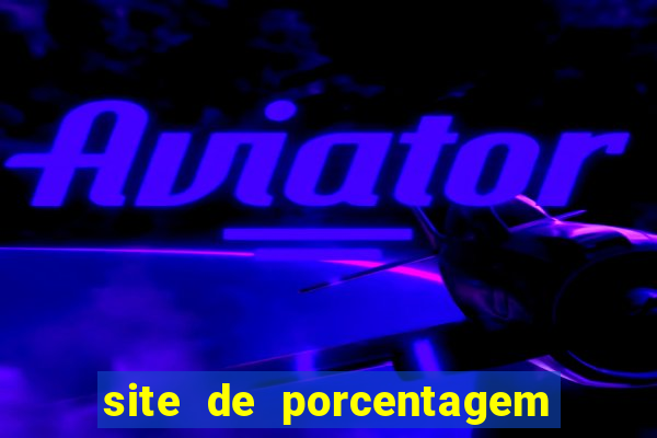 site de porcentagem de jogos pg popbra
