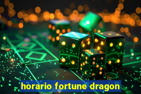 horario fortune dragon