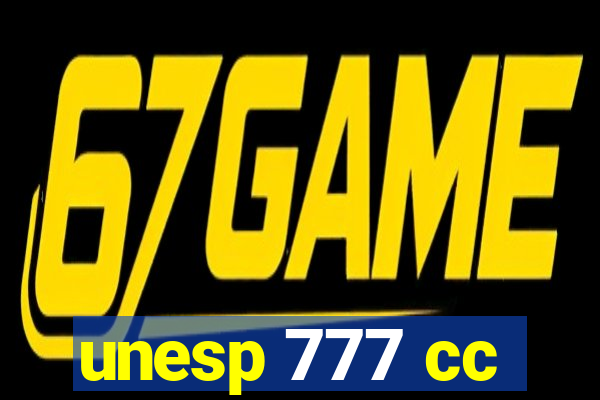 unesp 777 cc
